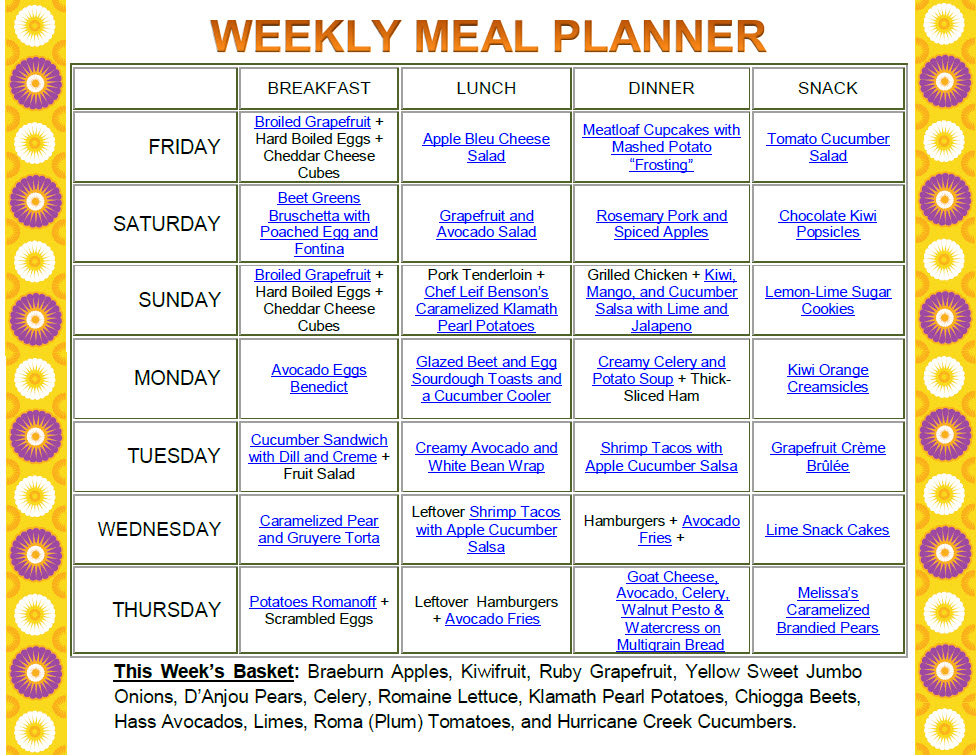 The 35 Best Ideas For Weekly Dinner Menu Ideas Best Recipes Ideas And 